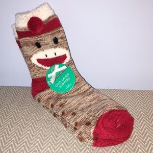 Sock monkey Slipper socks🐵